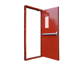 UL listed steel fire rated door with panic push bar